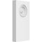 Ekena Millwork Standard Foster Bullseye Plinth Block with Square Edge, 4"W x 8"H x 1"P PBP040X080X100FOS02 - alternate 1